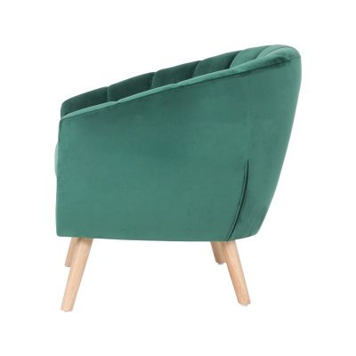 Location de fauteuils Victoria en velours vert en région parisienne